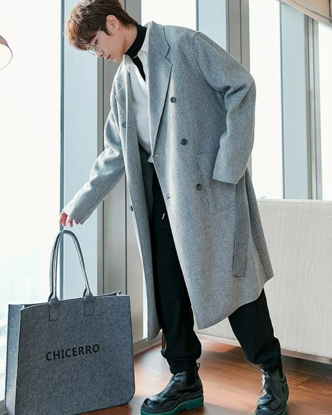 Double Breasted Trench Coat CCR0041
