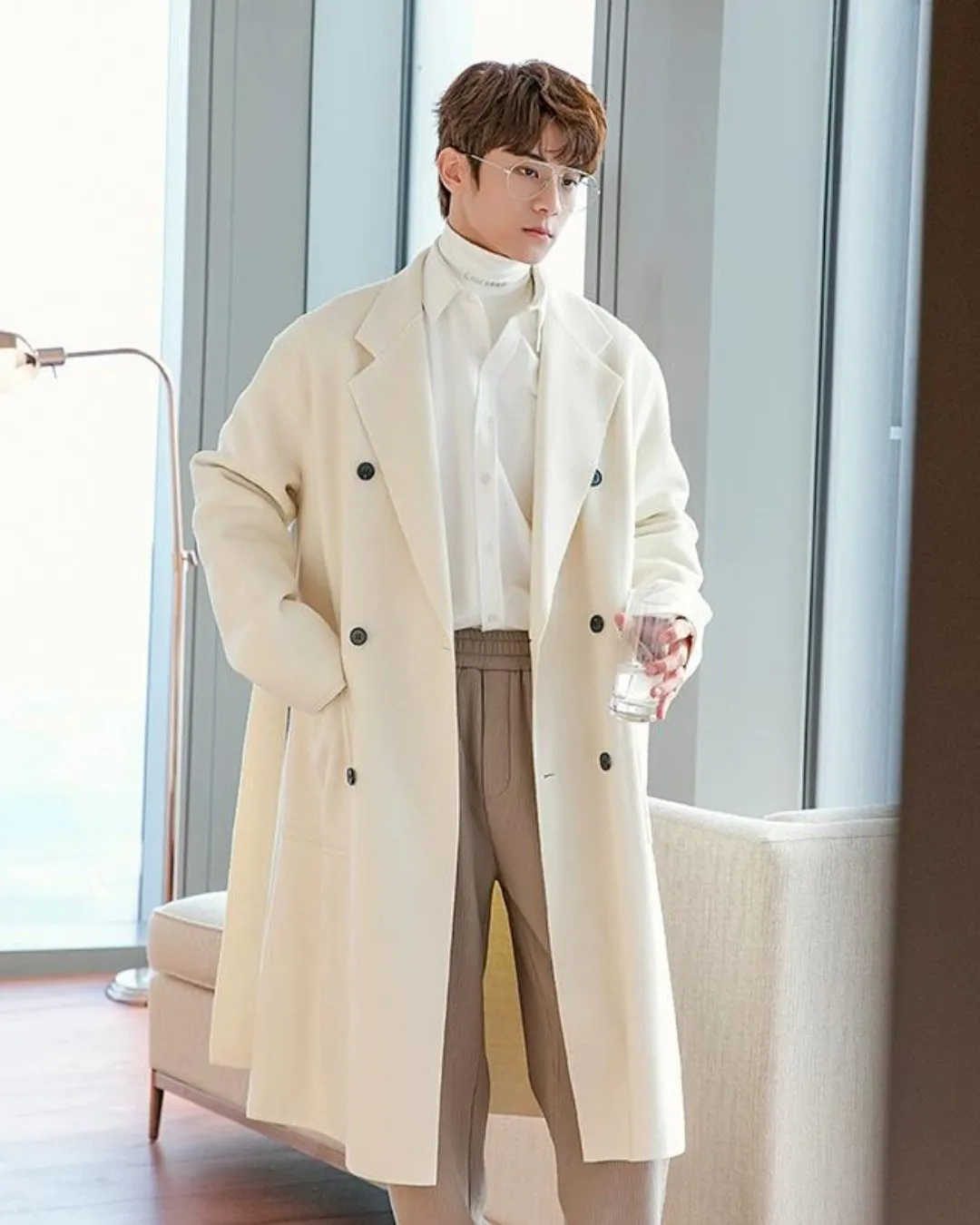 Double Breasted Trench Coat CCR0041