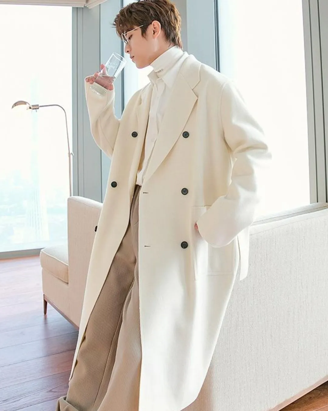 Double Breasted Trench Coat CCR0041