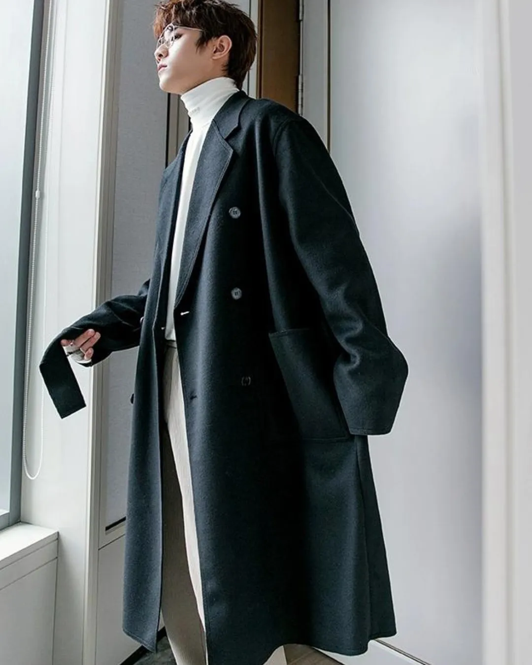 Double Breasted Trench Coat CCR0041