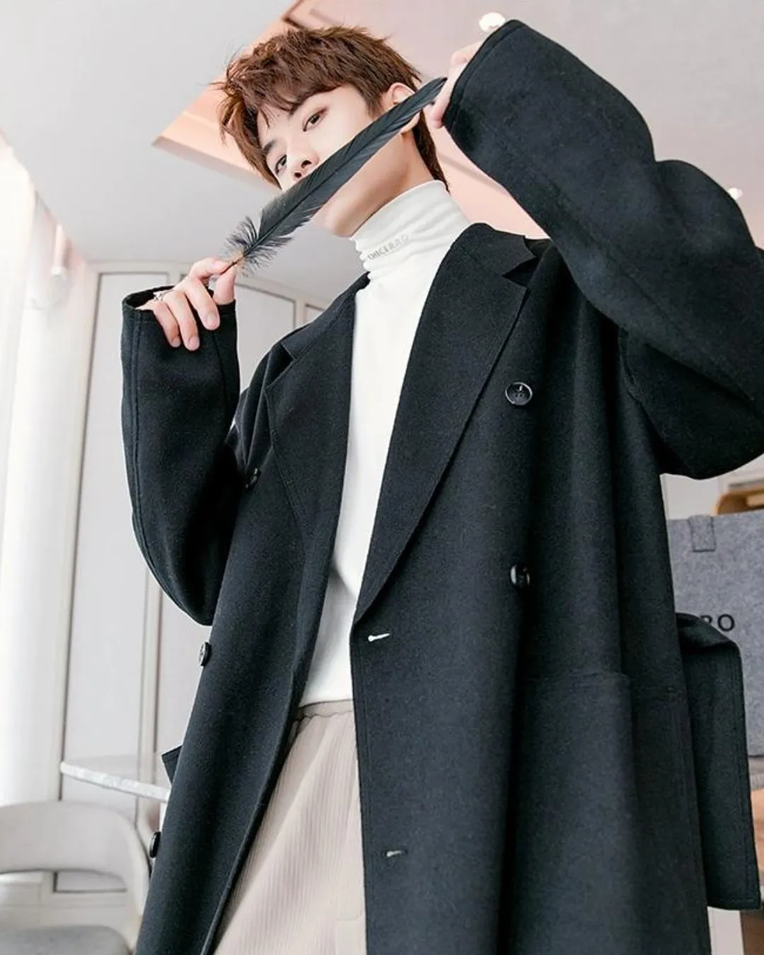 Double Breasted Trench Coat CCR0041