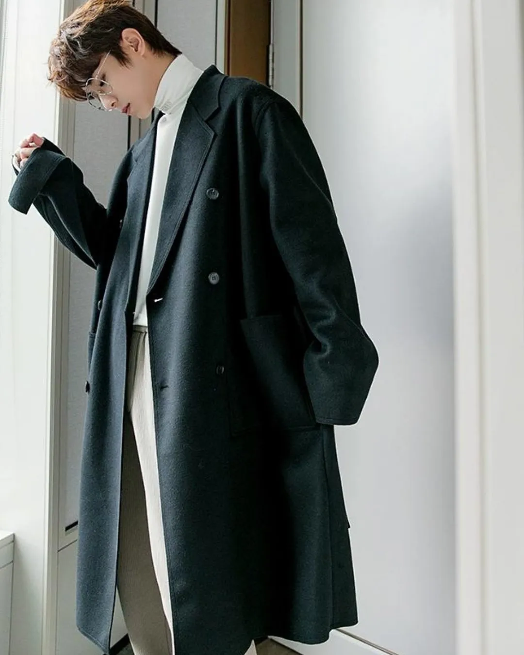 Double Breasted Trench Coat CCR0041
