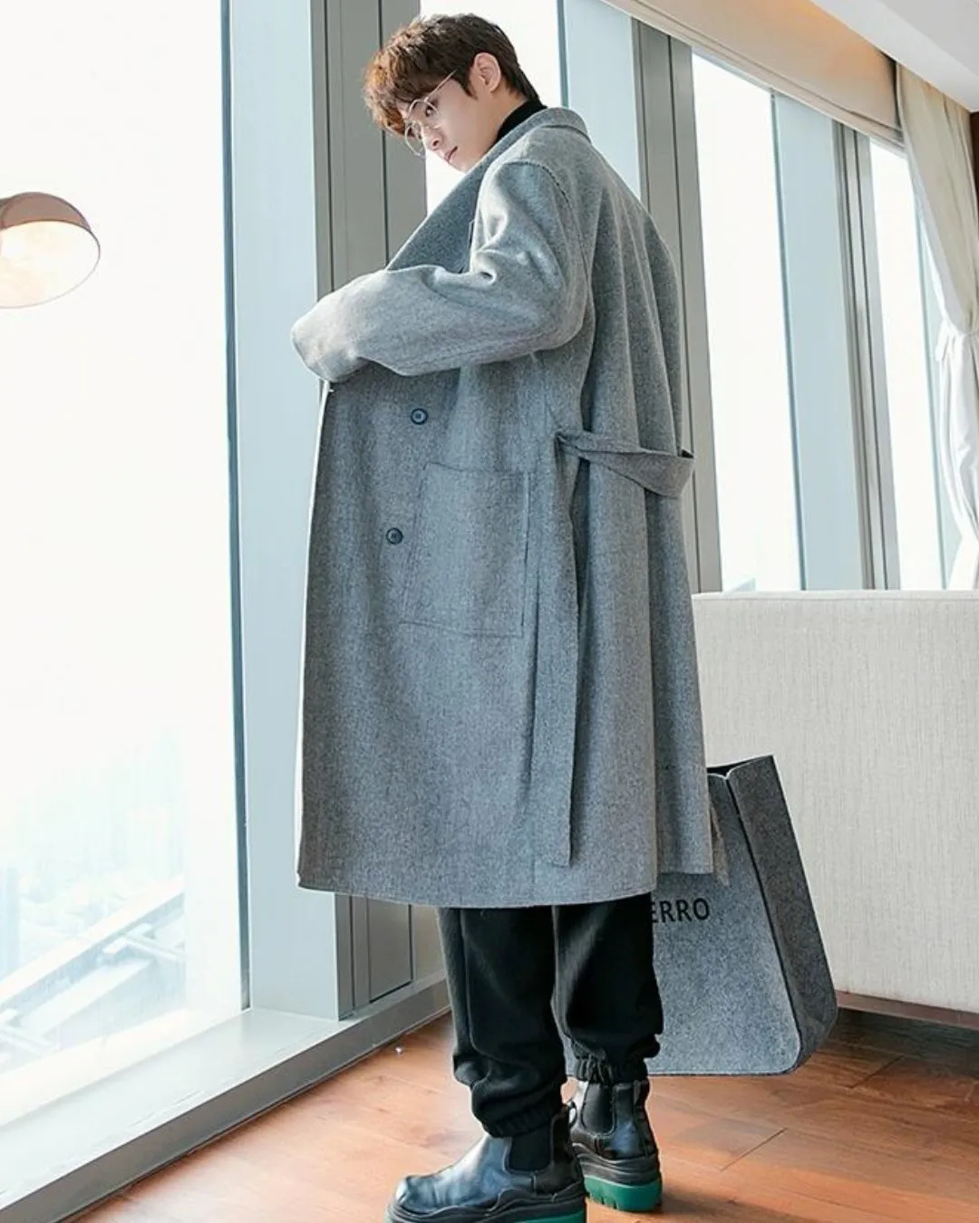 Double Breasted Trench Coat CCR0041