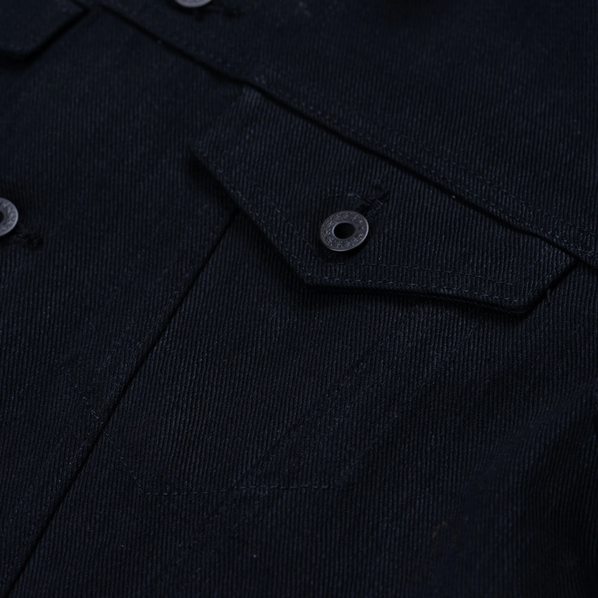 Ironside Jacket 21.5oz 'Mayhem' Double Black Japan Selvage Denim