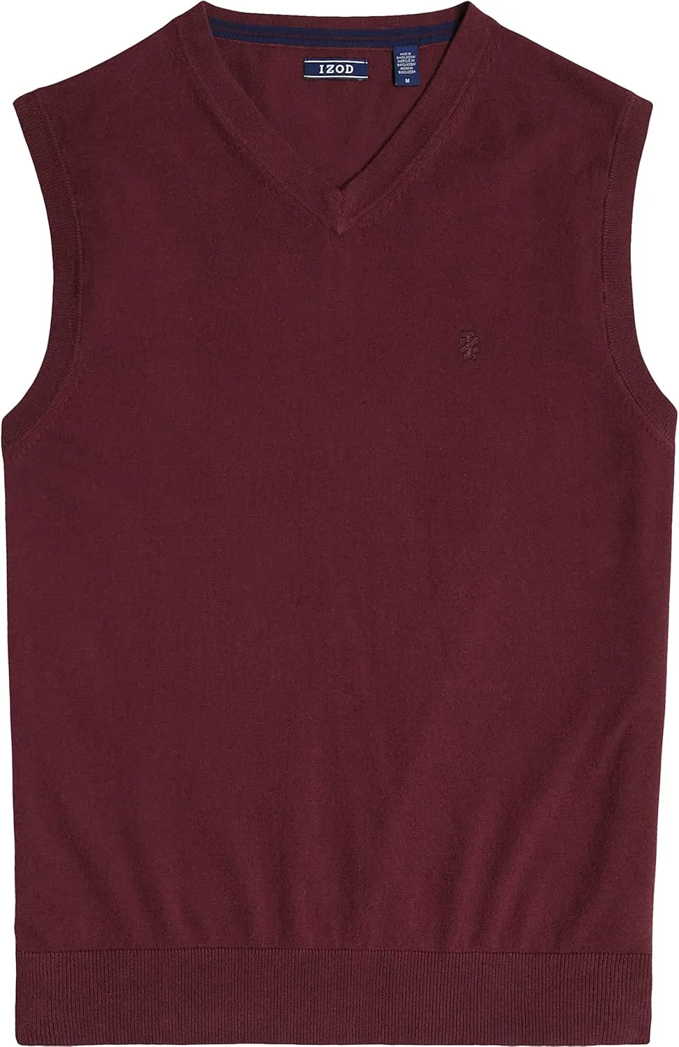 IZOD Men's Big and Tall Premium Essentials V-Neck Sweater Vest