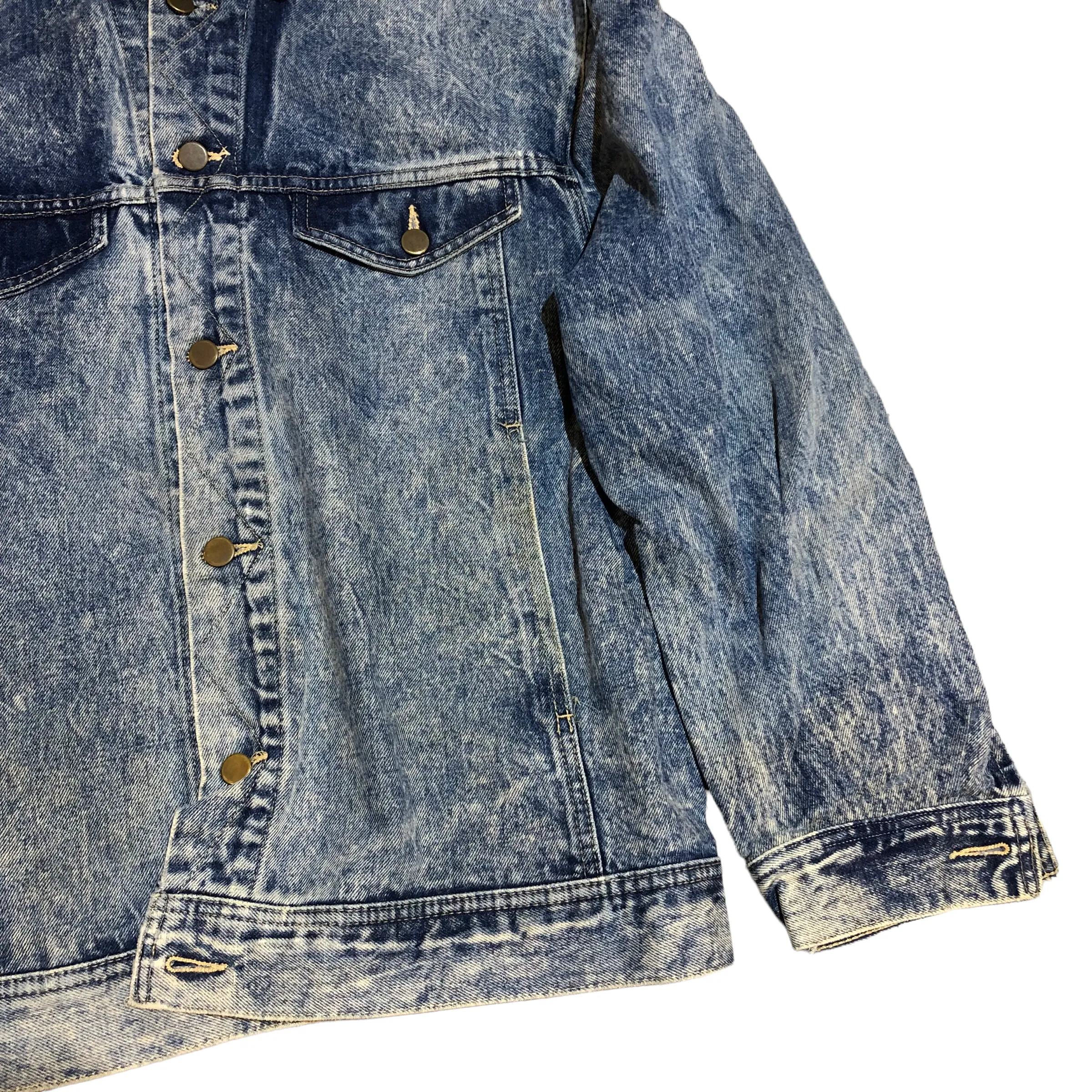Ooak Fool Denim Jacket by Tooth and Claw