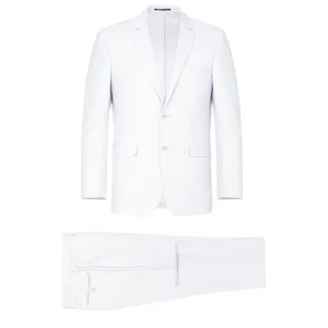 RENOIR White 2-Piece Slim Fit Single Breasted Notch Lapel Suit 201-6