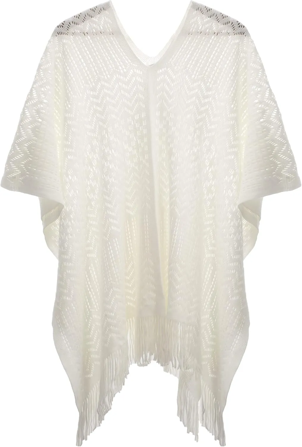 Soul Young Knitted Poncho Sweater for Women Ladies Pullover Wraps Cozy Topper shawl Cape