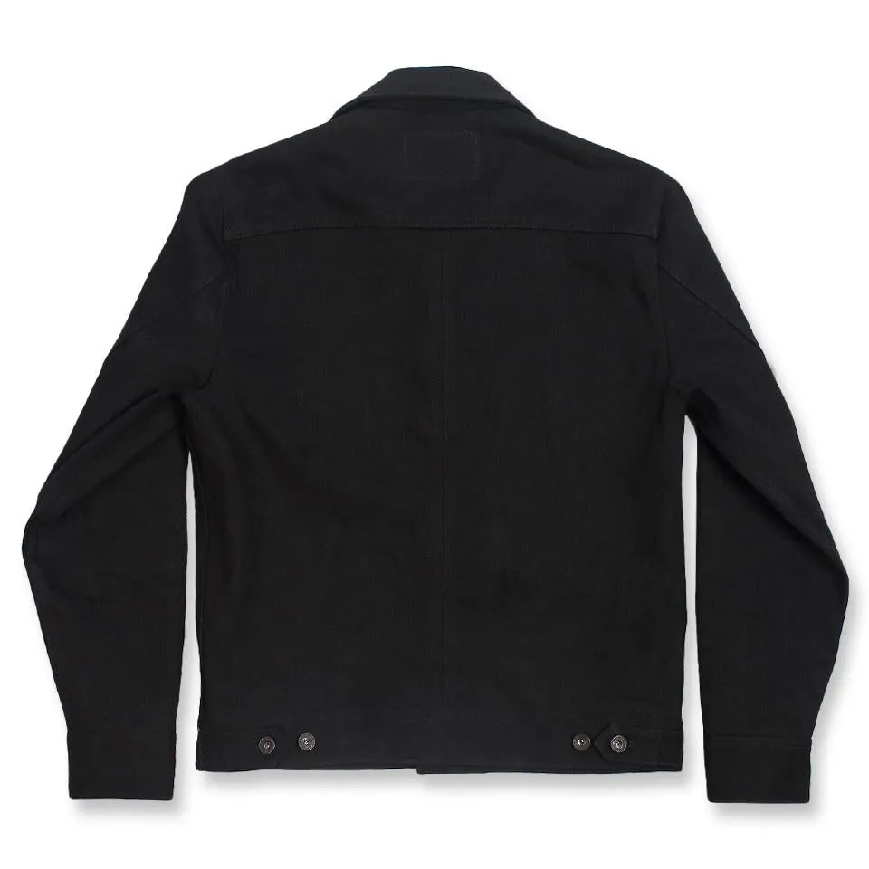 The Long Haul Jacket in Yoshiwa Mills Black Selvage