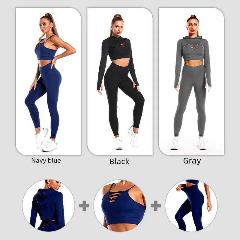Three-Piece Suit Yoga Suit