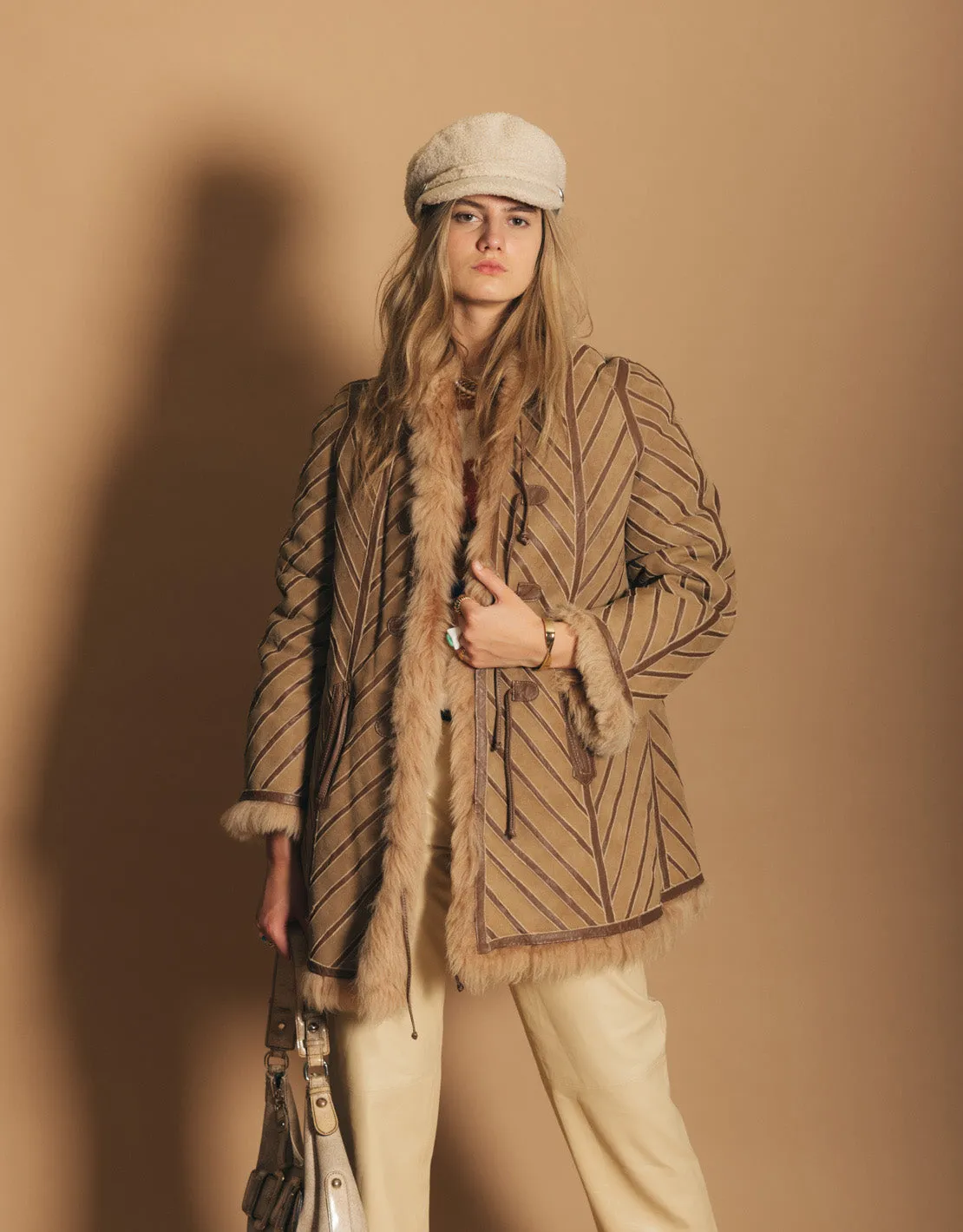 Vintage reversible coat