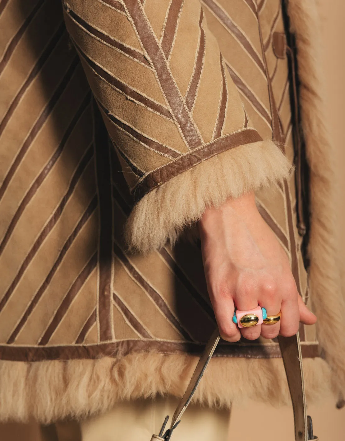 Vintage reversible coat