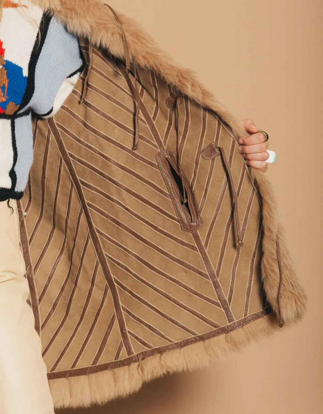Vintage reversible coat