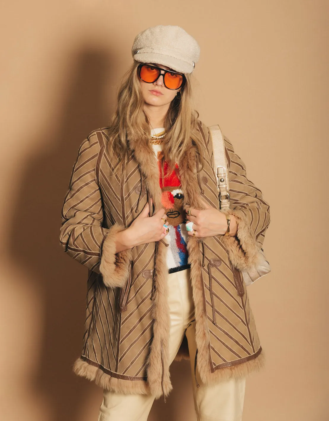 Vintage reversible coat