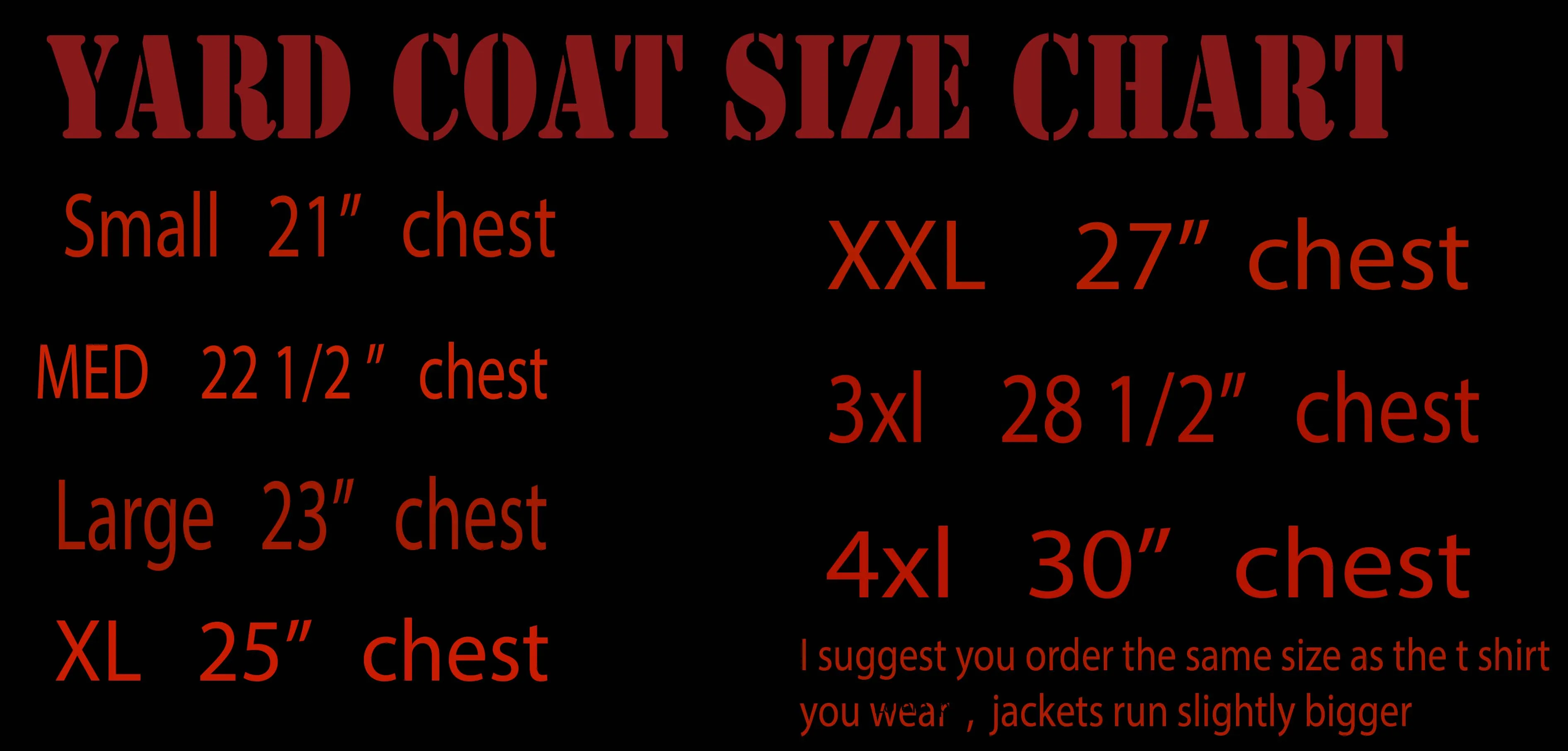 Yard Coat - collar- red bandana